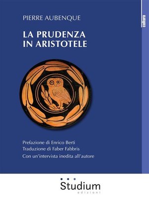 cover image of La prudenza in Aristotele